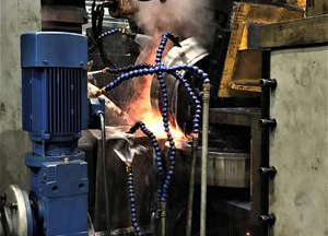 方矩管車(chē)間-高頻焊接